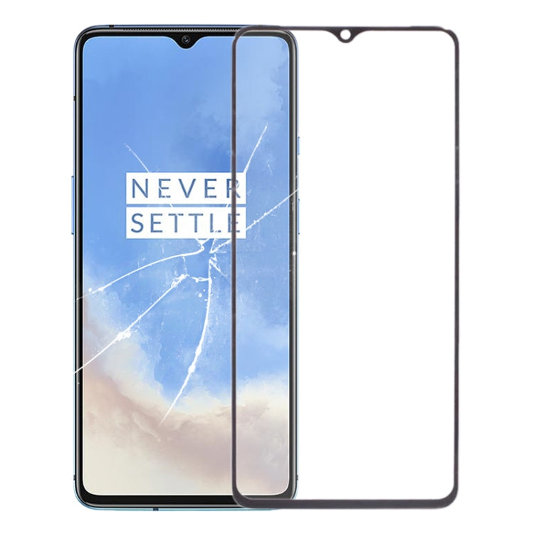 For OnePlus 7T Front Screen Outer Glass Lens (Black) - free shipping - PMC TechLife - Order now!