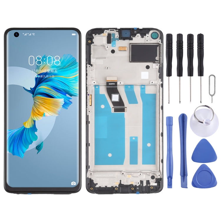 OEM LCD Screen for Huawei Mate 40 Lite Digitizer Full Assembly with Frame(Black) - free shipping - PMC TechLife - Order now!