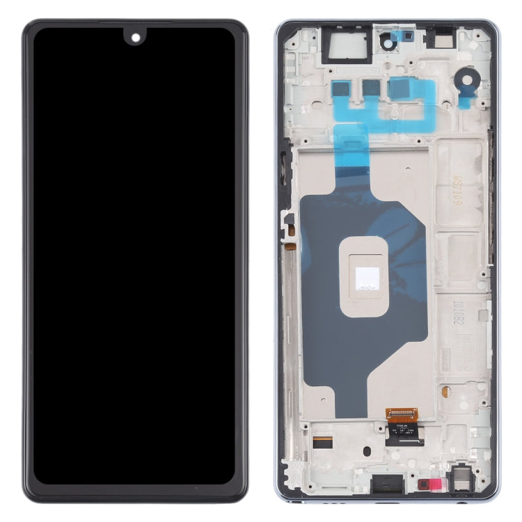 Original LCD Screen for LG Stylo 6 / K71 LMQ730TM LM-Q730TM LMQ730HA LM-Q730HA Digitizer Full Assembly with Frame (Black) - For LG by PMC Jewellery | Online Shopping South Africa | PMC Jewellery