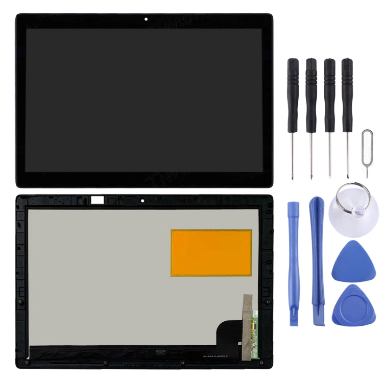 OEM LCD Screen for Lenovo ideaPad MIIX 510 Digitizer Full Assembly With Frame (Black) - free shipping - PMC TechLife - Order now!