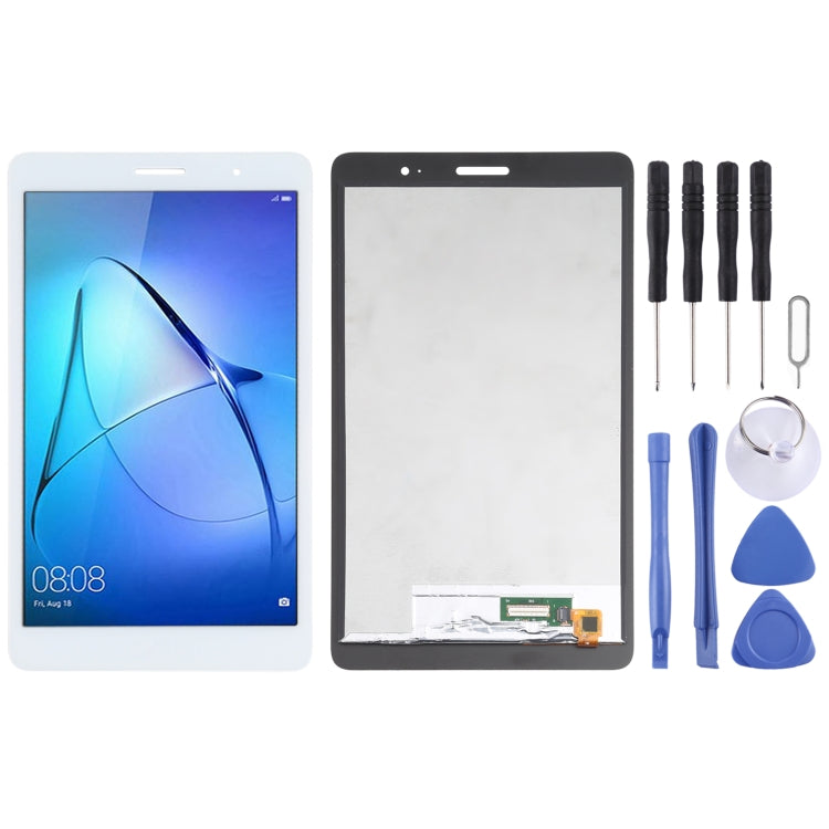 OEM LCD Screen for Huawei MediaPad T3 8.0 KOB-L09 with Digitizer Full Assembly(White) - free shipping - PMC TechLife - Order now!