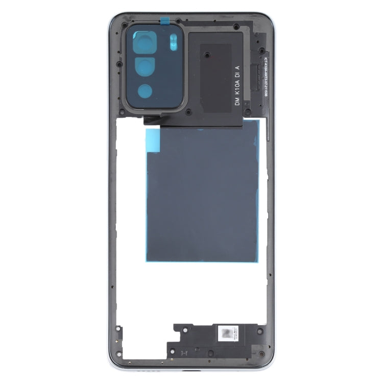 Middle Frame Bezel Plate for Xiaomi Redmi Note 10 Pro 5G (White) - Frame Bezel Plate by PMC TechLife | Online Shopping South Africa | PMC TechLife