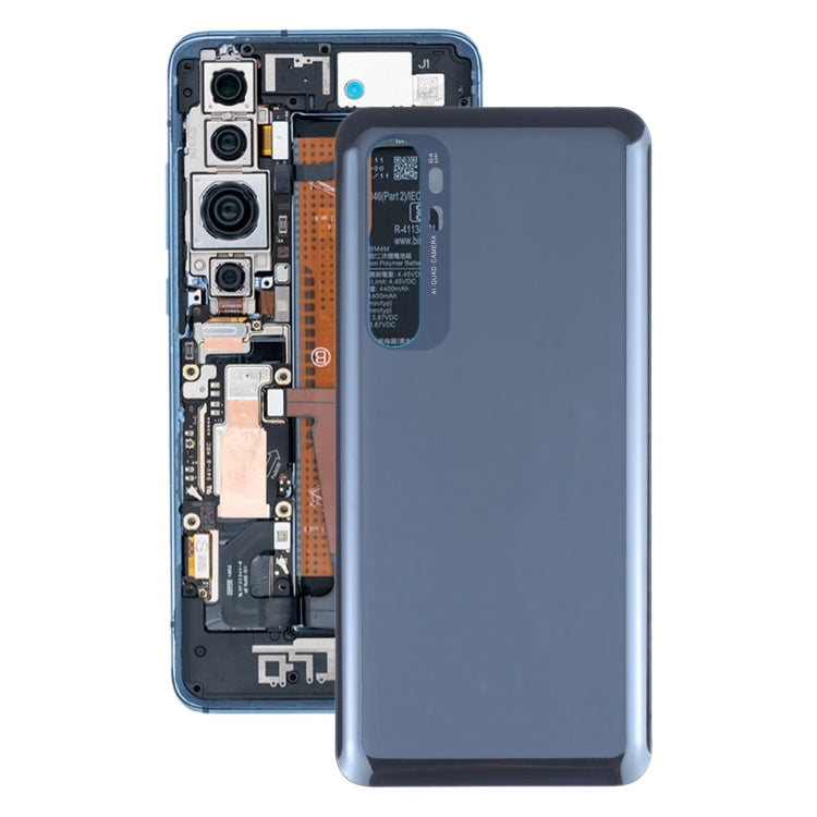 Battery Back Cover for Xiaomi Mi Note 10 Lite(Black) - Back Cover by PMC TechLife | Online Shopping South Africa | PMC TechLife