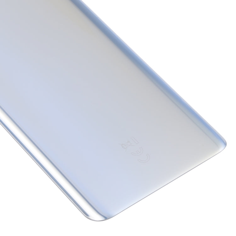 Glass Battery Back Cover with Adhesive for Asus Zenfone 8 ZS590KS(Jet Silver) - Back Cover by PMC TechLife | Online Shopping South Africa | PMC TechLife