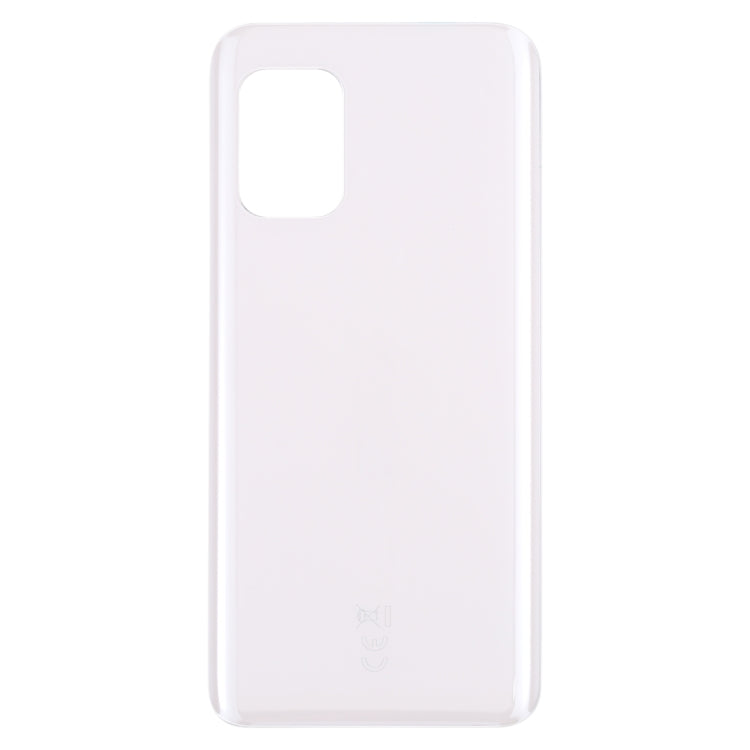 Glass Battery Back Cover with Adhesive for Asus Zenfone 8 ZS590KS(White) - Back Cover by PMC TechLife | Online Shopping South Africa | PMC TechLife