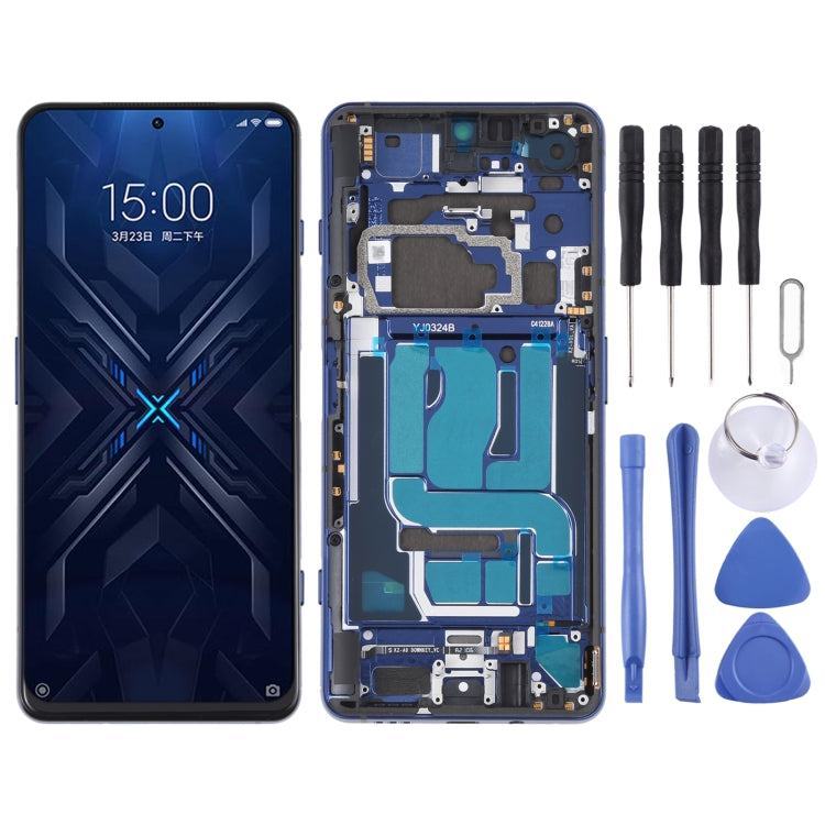 Original LCD Screen and Digitizer Full Assembly With Frame for Xiaomi Black Shark 4 / Black Shark 4 Pro SHARK PRS-H0, SHARK PRS-A0(Blue) - LCD Screen by PMC Jewellery | Online Shopping South Africa | PMC Jewellery