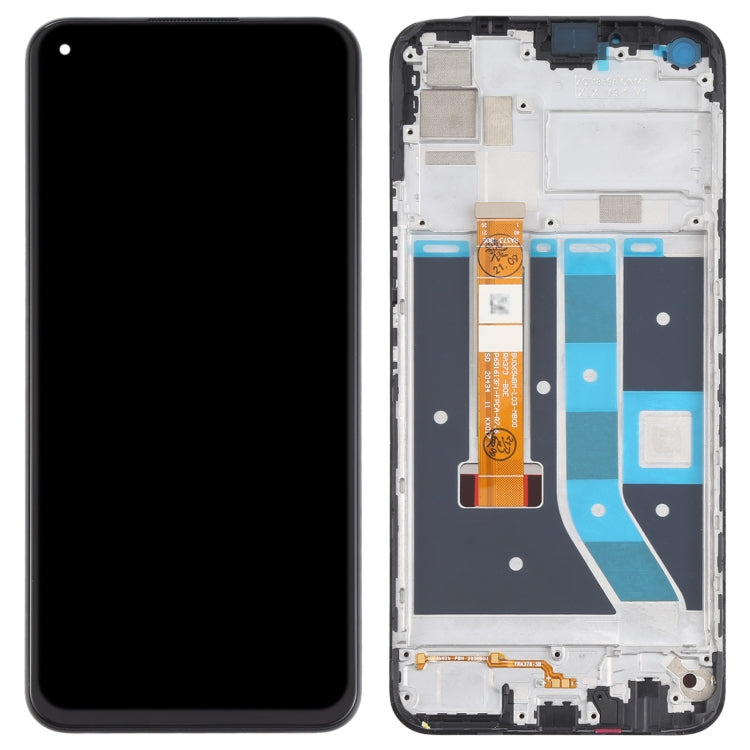 LCD Screen and Digitizer Full Assembly With Frame for OPPO Realme 7i / Realme C17 RMX2101 RMX2103 - free shipping - PMC TechLife - Order now!