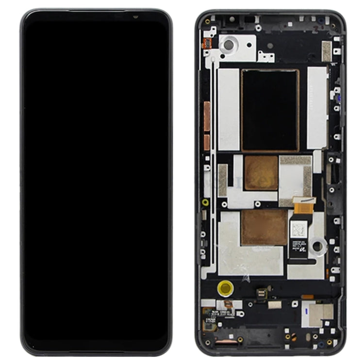 Original AMOLED LCD Screen for Asus ROG Phone 5 ZS673KS 1B048IN I005DB I005DA Digitizer Full Assembly with Frame���Black) - free shipping - PMC TechLife - Order now!