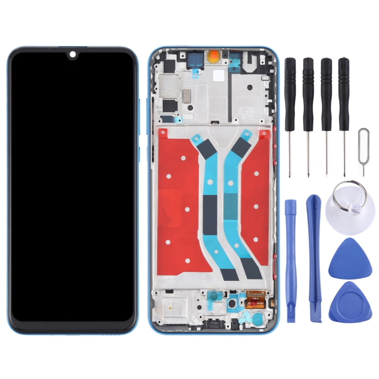 OEM LCD Screen for Huawei Y8p Digitizer Full Assembly with Frame(Blue) - free shipping - PMC TechLife - Order now!