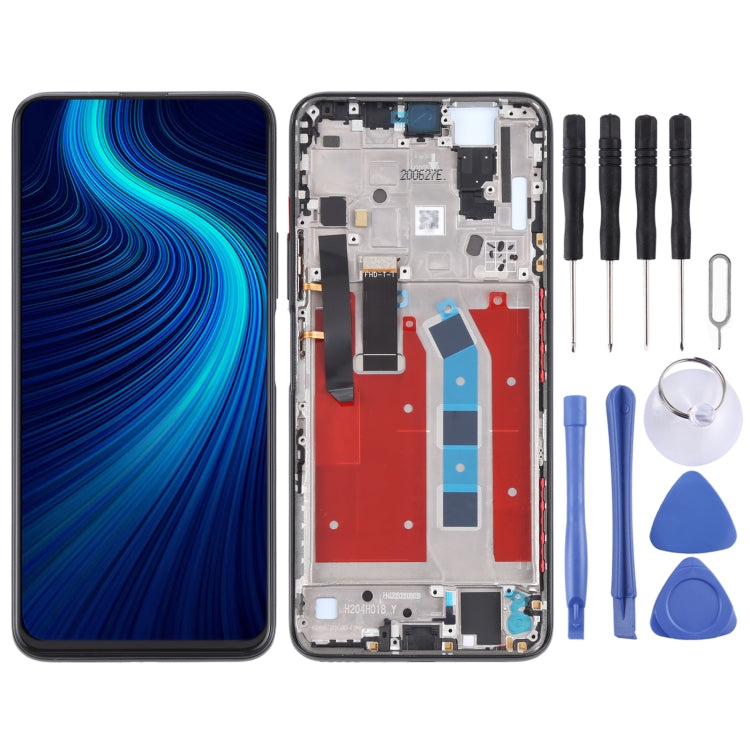 OEM LCD Screen for Honor X10 Pro Digitizer Full Assembly with Frame (Black) - free shipping - PMC TechLife - Order now!