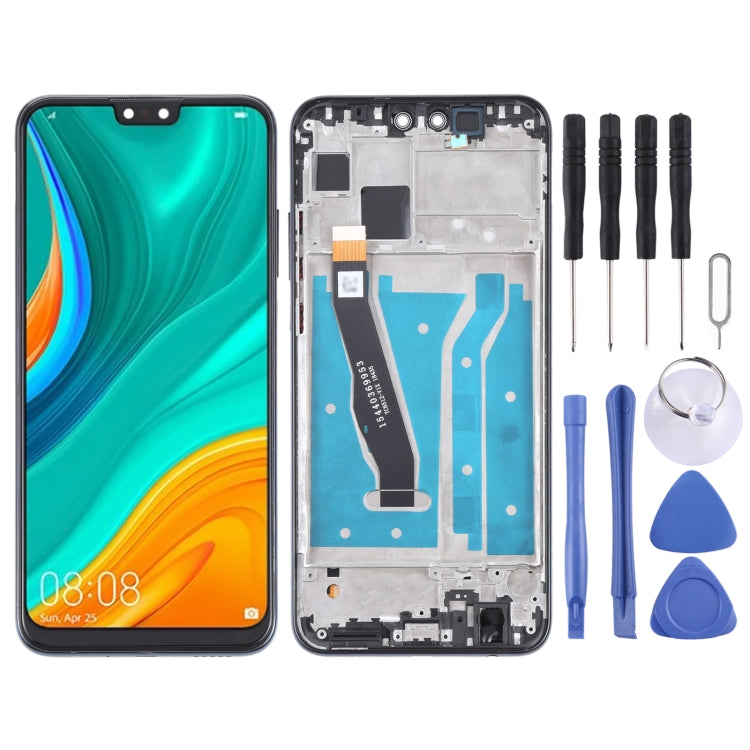 OEM LCD Screen for Huawei Y8s Digitizer Full Assembly With Frame(Black) - free shipping - PMC TechLife - Order now!