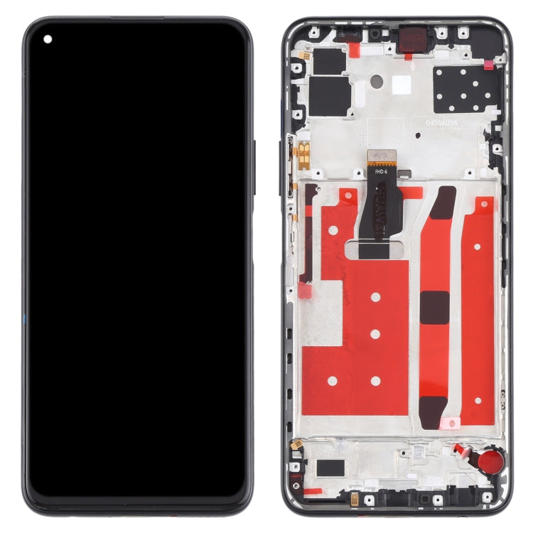 Original LCD Screen for Huawei P40 Lite 5G Digitizer Full Assembly With Frame(Black) - free shipping - PMC TechLife - Order now!