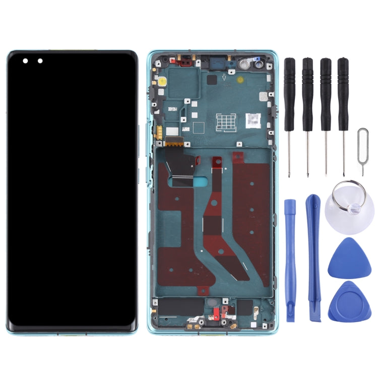 Original OLED LCD Screen for Huawei Nova 8 Pro 5G Digitizer Full Assembly With Frame(Green) - free shipping - PMC TechLife - Order now!