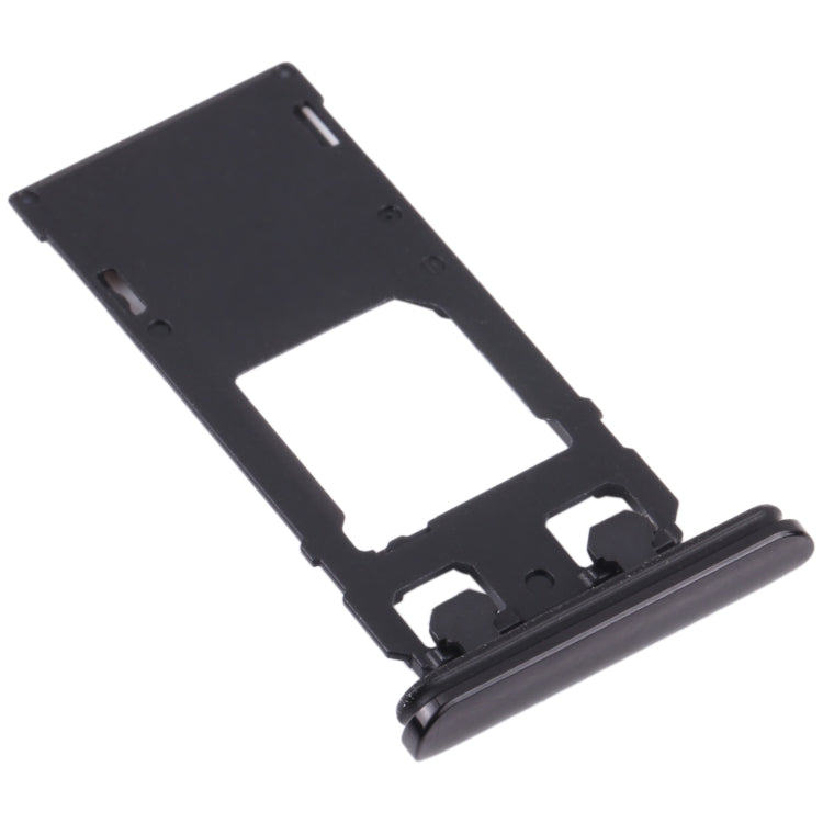 SIM Card Tray + Micro SD Card Tray for Sony Xperia 1 / Xperia XZ4 (Black) - Card Tray by PMC TechLife | Online Shopping South Africa | PMC TechLife