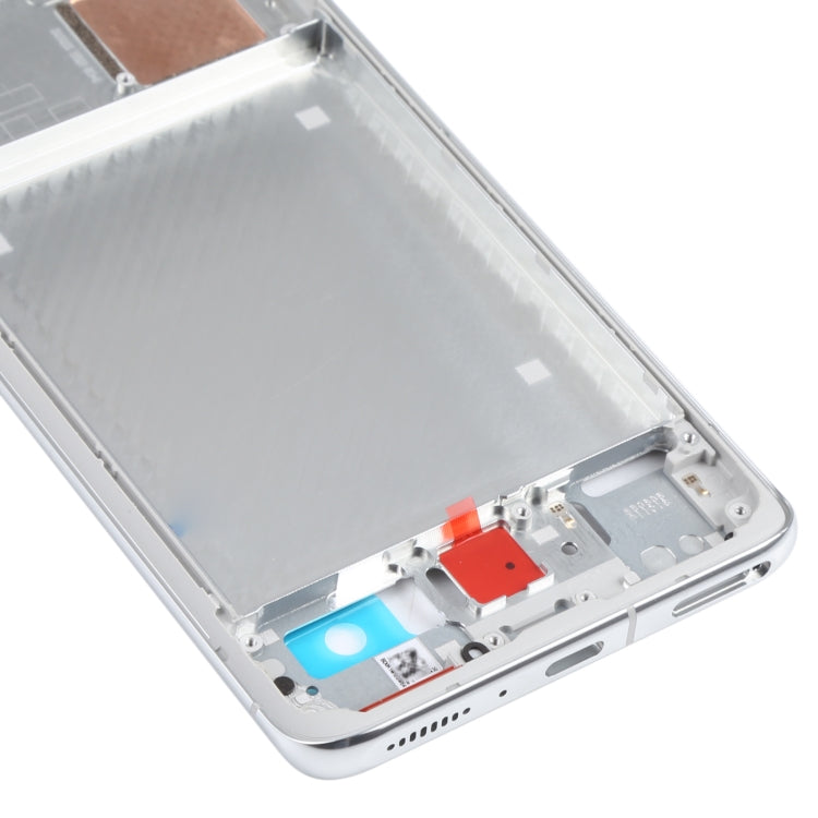 Original Front Housing LCD Frame Bezel Plate for Xiaomi Mi 11 Pro M2102K1AC (Silver) - Frame Bezel Plate by PMC TechLife | Online Shopping South Africa | PMC TechLife