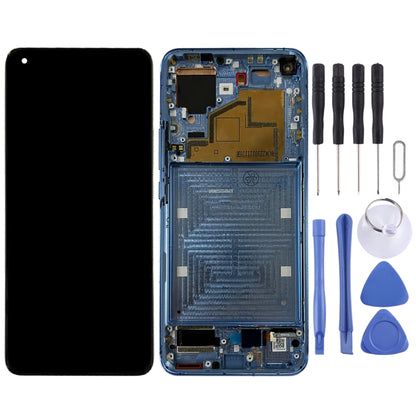 Original LCD Screen for Xiaomi Mi 11 M2011K2C, M2011K2G Digitizer Full Assembly with Frame(Blue) - LCD Screen by PMC Jewellery | Online Shopping South Africa | PMC Jewellery