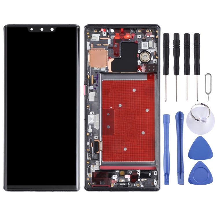 Original OLED LCD Screen for Huawei Mate 30 RS Porsche Design Digitizer Full Assembly with Frame(Without LOGO) - free shipping - PMC TechLife - Order now!