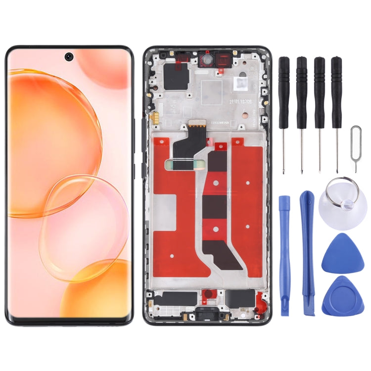 Original OLED LCD Screen for Honor 50 Digitizer Full Assembly with Frame(Black) - free shipping - PMC TechLife - Order now!