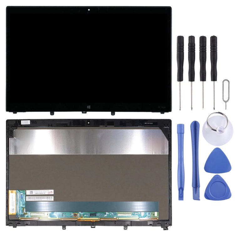 Original LCD Screen for Lenovo ThinkPad X1 Yoga 1st Gen 2nd Gen Digitizer Full Assembly with Frame (Black) - free shipping - PMC TechLife - Order now!