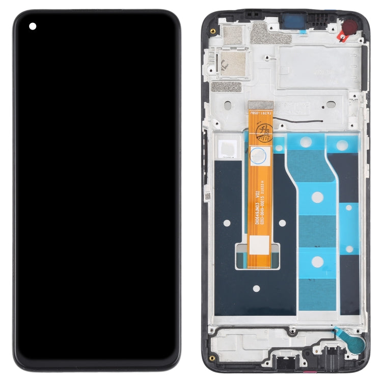 LCD Screen and Digitizer Full Assembly with Frame for OPPO Realme 6i (India) / Realme 6s / Realme Narzo RMX2002 - free shipping - PMC TechLife - Order now!