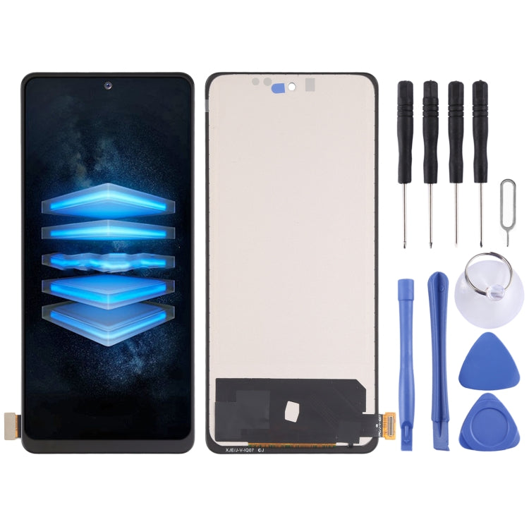 TFT Material LCD Screen and Digitizer Full Assembly (Not Supporting Fingerprint Identification) for vivo iQOO 7 V2049A i2009 - free shipping - PMC TechLife - Order now!