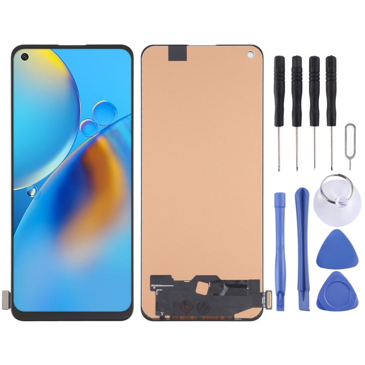 TFT Material LCD Screen and Digitizer Full Assembly (Not Supporting Fingerprint Identification) for OPPO F19 / F19 Pro / F19 Pro+ 5G CPH2219 CHP2219 CPH2285 CPH2213 - LCD Screen by PMC Jewellery | Online Shopping South Africa | PMC Jewellery