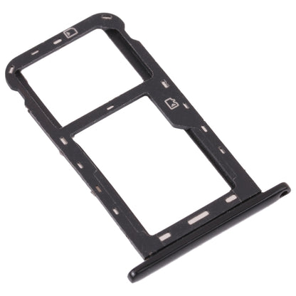 SIM Card Tray + Micro SD Card Tray for ZTE Blade A7 2019 (Black) - For ZTE by PMC Jewellery | Online Shopping South Africa | PMC Jewellery