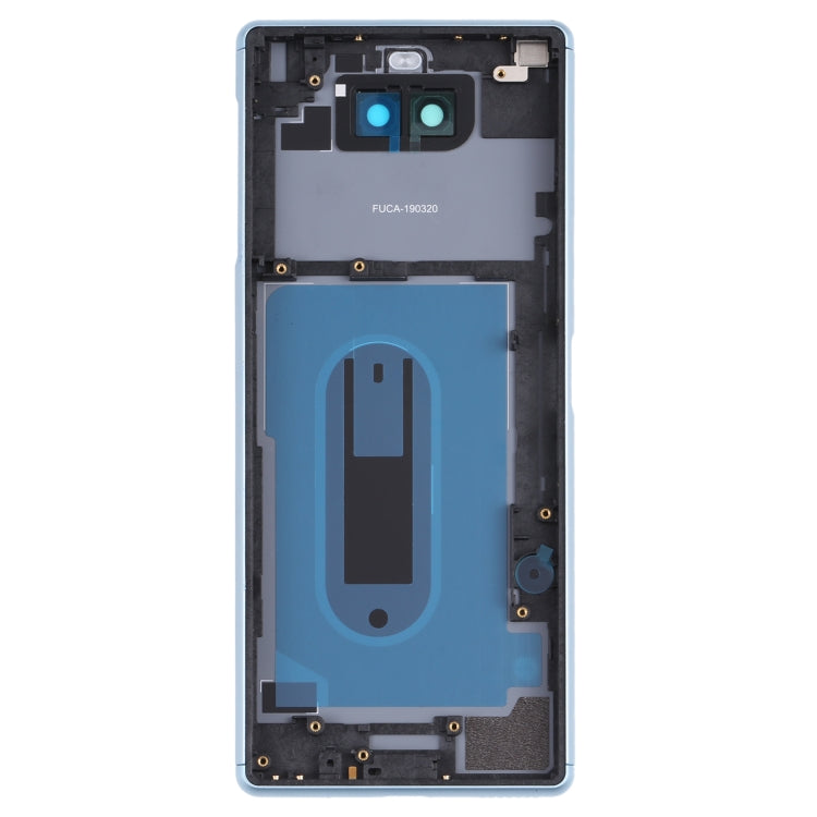 For Sony Xperia 8 Battery Back Cover with Middle Frame & Camera Lens Cover(Green) - Back Cover by PMC TechLife | Online Shopping South Africa | PMC TechLife