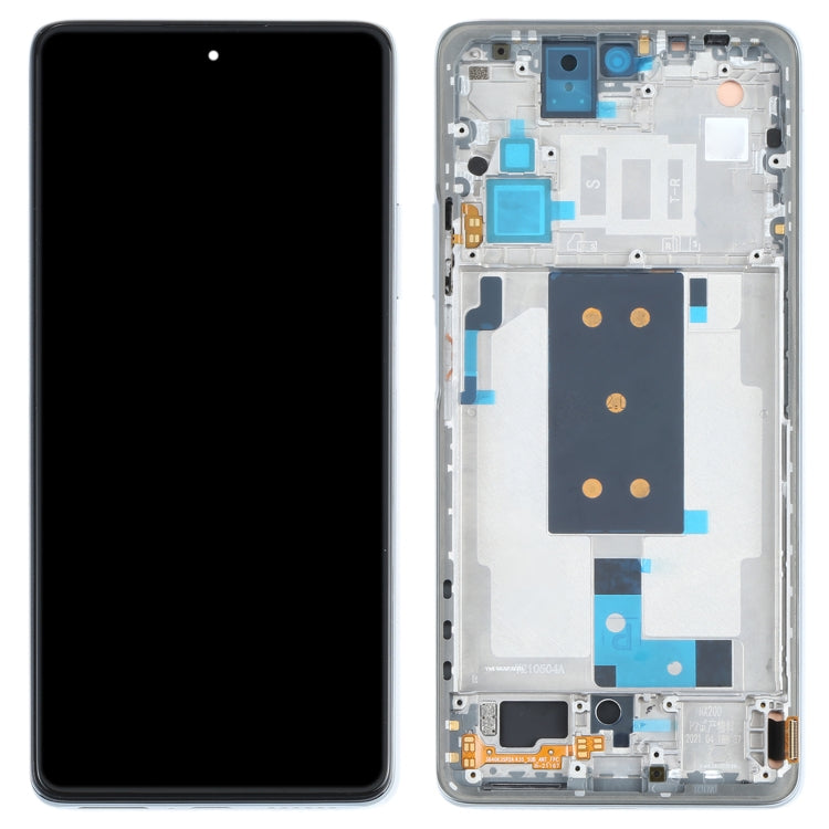 Original OLED LCD Screen for Xiaomi Mi 11T / 11T Pro Digitizer Full Assembly with Frame(Silver) - free shipping - PMC TechLife - Order now!