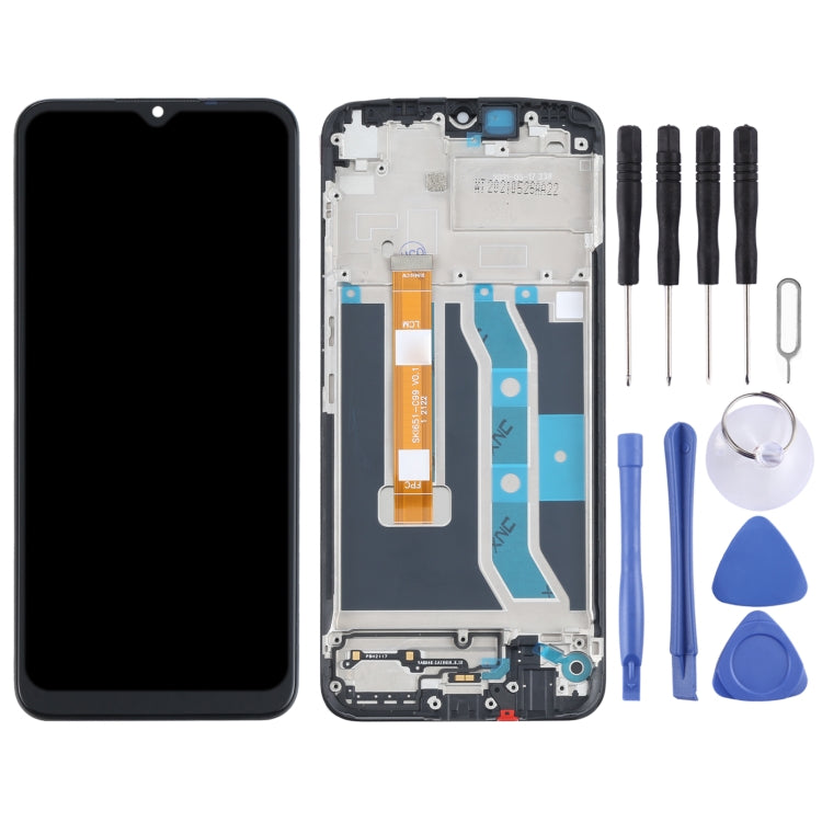 Original LCD Screen and Digitizer Full Assembly with Frame for OPPO Realme C21Y / Realme C25Y - LCD Screen by PMC Jewellery | Online Shopping South Africa | PMC Jewellery