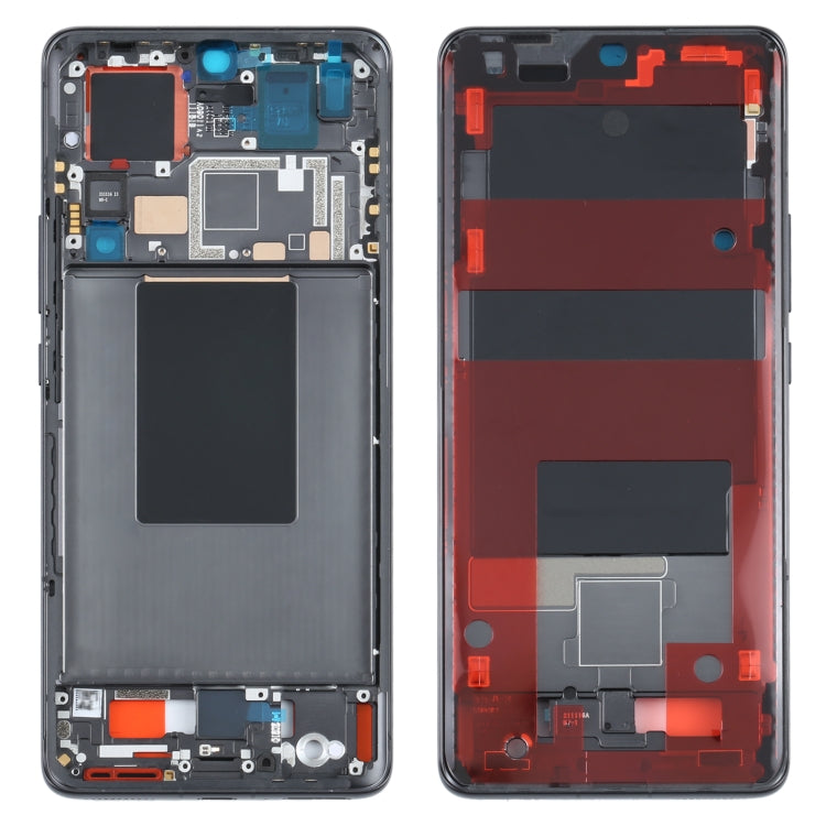 Original Front Housing LCD Frame Bezel Plate for Xiaomi 12 Pro / 12 Dimensity / 12S Pro(Black) - Frame Bezel Plate by PMC TechLife | Online Shopping South Africa | PMC TechLife