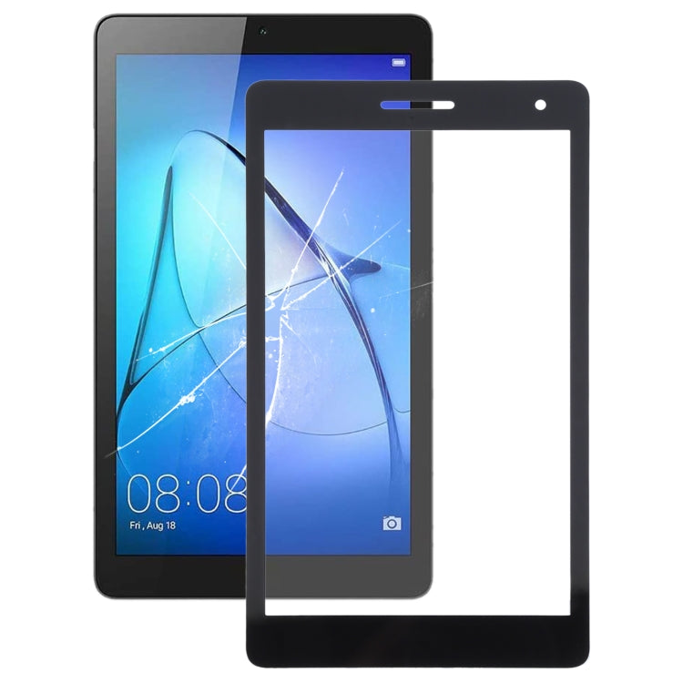 For Huawei MediaPad T3 7.0 3G Front Screen Outer Glass Lens (Black) - free shipping - PMC TechLife - Order now!