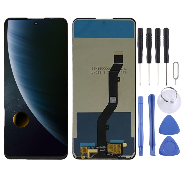 OEM LCD Screen for ZTE Blade V30 9030 with Digitizer Full Assembly (Black) - free shipping - PMC TechLife - Order now!