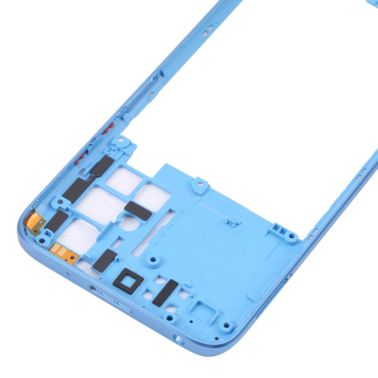 Middle Frame Bezel Plate for Xiaomi Redmi 10/Redmi 10 Prime/Redmi Note 11 4G/Redmi 10 2022(Blue) - Frame Bezel Plate by PMC TechLife | Online Shopping South Africa | PMC TechLife