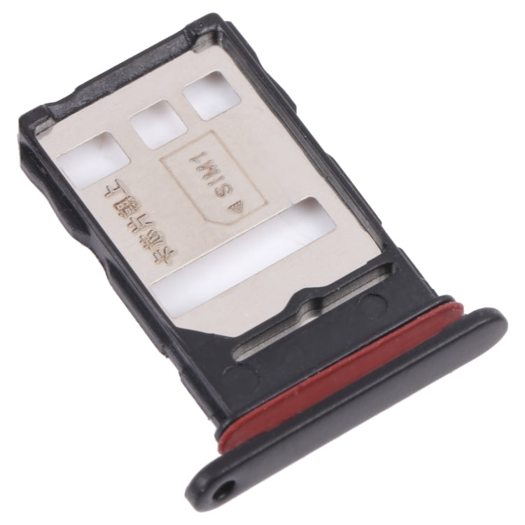 SIM Card Tray + SIM/NM Card Tray for Huawei Y9a (Black) - Card Socket by PMC TechLife | Online Shopping South Africa | PMC TechLife | Buy Now Pay Later Mobicred