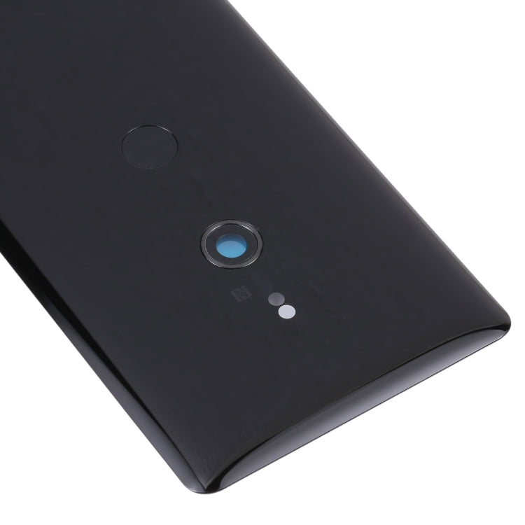 Original Battery Back Cover with Fingerprint for Sony Xperia XZ3(Black) - Back Cover by PMC TechLife | Online Shopping South Africa | PMC TechLife