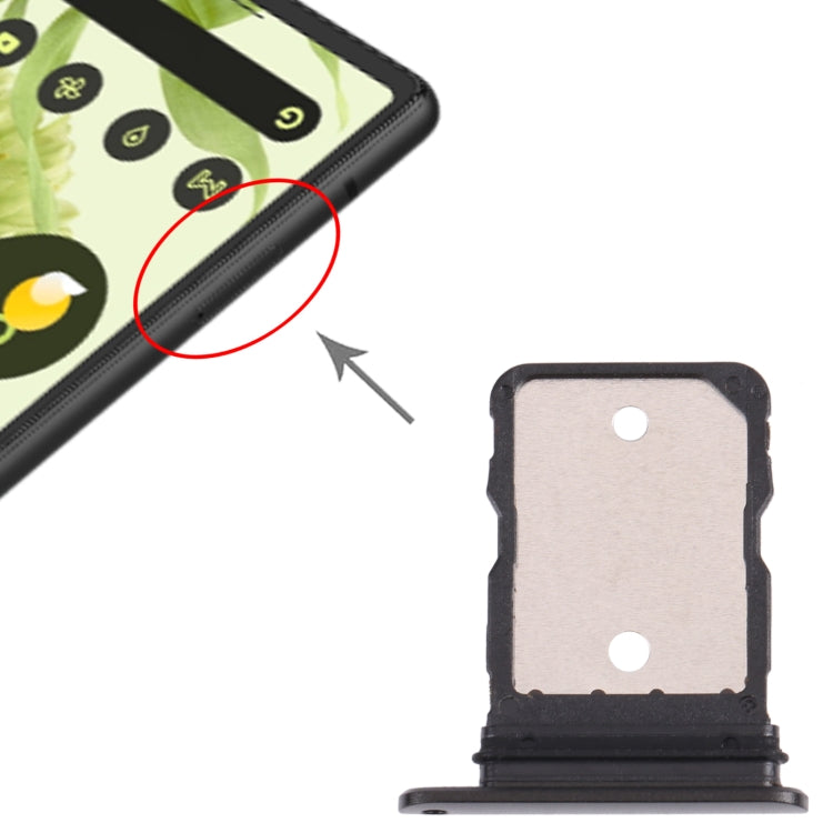 SIM Card Tray for Google Pixel 6 (Black) - Card Tray by PMC TechLife | Online Shopping South Africa | PMC TechLife