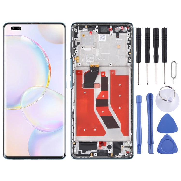 Original OLED LCD Screen for Honor 50 Pro Digitizer Full Assembly with Frame(Green) - free shipping - PMC TechLife - Order now!