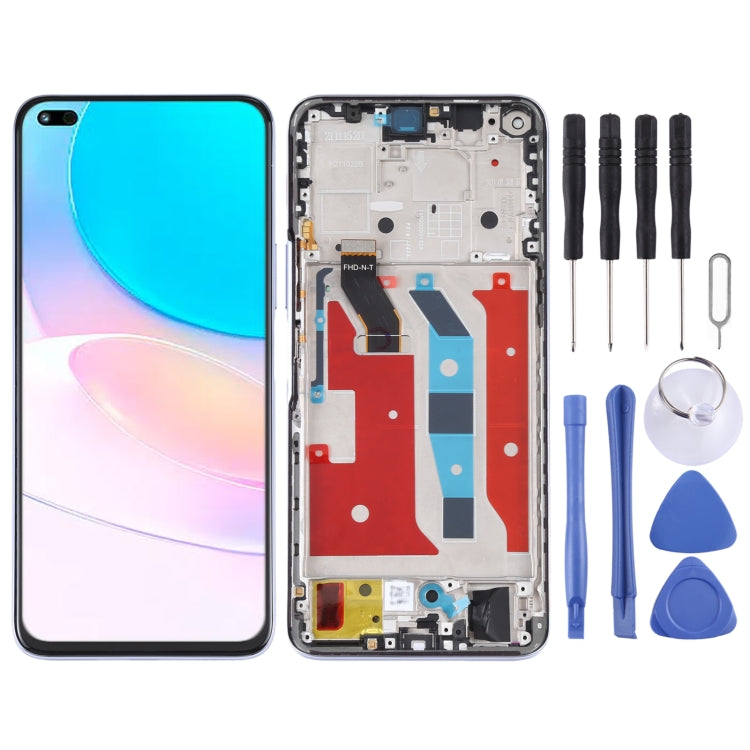 Original LCD Screen for Huawei Nova 8i Digitizer Full Assembly with Frame(Purple) - free shipping - PMC TechLife - Order now!