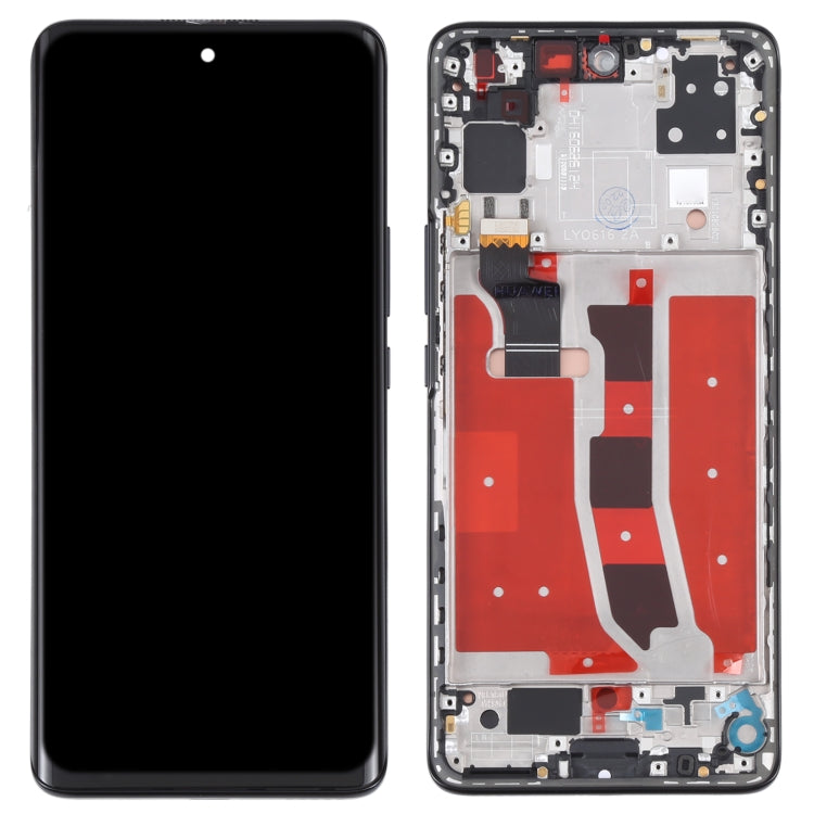 Original OLED LCD Screen for Huawei Nova 8 5G Digitizer Full Assembly with Frame(Black) - free shipping - PMC TechLife - Order now!
