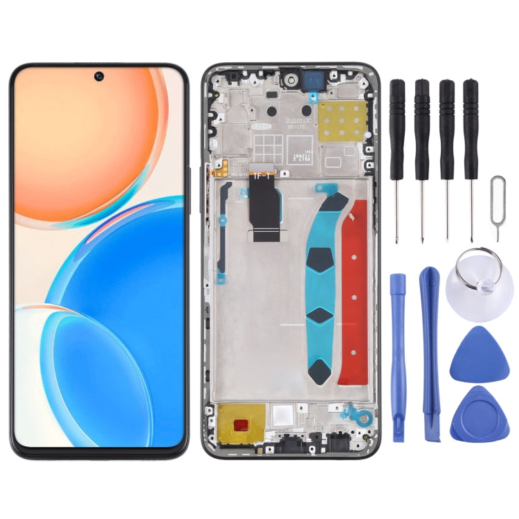 Original LCD Screen for Honor X8 Digitizer Full Assembly with Frame(Black) - free shipping - PMC TechLife - Order now!