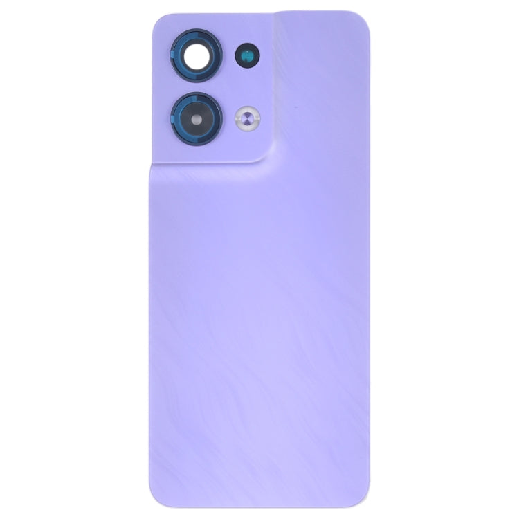 For OPPO Reno8 Original Battery Back Cover with Camera Lens Cover(Purple) - Back Cover by PMC TechLife | Online Shopping South Africa | PMC TechLife