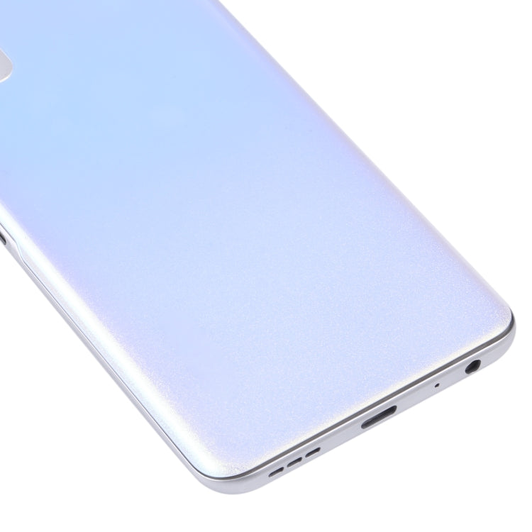 For vivo Y53s 5G Battery Back Cover with Middle Frame (Silver) - Back Cover by PMC TechLife | Online Shopping South Africa | PMC TechLife