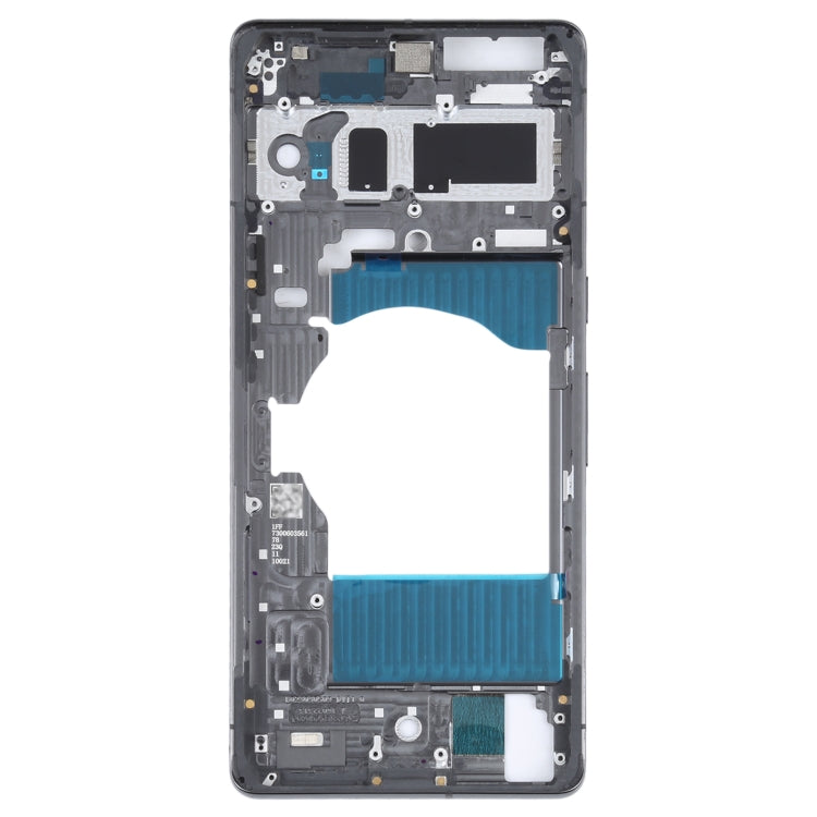 For Google Pixel 7 Front Housing LCD Frame Bezel Plate(Black) - Frame Bezel Plate by PMC Jewellery | Online Shopping South Africa | PMC Jewellery