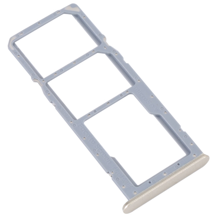 For OPPO A17 SIM Card Tray + SIM Card Tray + Micro SD Card Tray (Gold) - Card Tray by PMC TechLife | Online Shopping South Africa | PMC TechLife | Buy Now Pay Later Mobicred