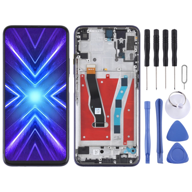 Original LCD Screen For Honor 9X / 9X Pro / Huawei Y9s Digitizer Full Assembly with Frame (Purple) - free shipping - PMC TechLife - Order now!