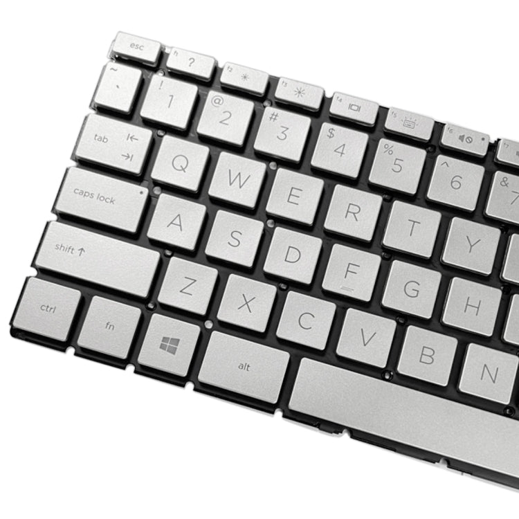 US Version Keyboard with Backlight For HP Pavilion x360 14-CE 14-DH 14-cd 14m-cd 14t-cd 14-CE000 L47854-171 (Silver) - Replacement Keyboards by PMC Jewellery | Online Shopping South Africa | PMC Jewellery