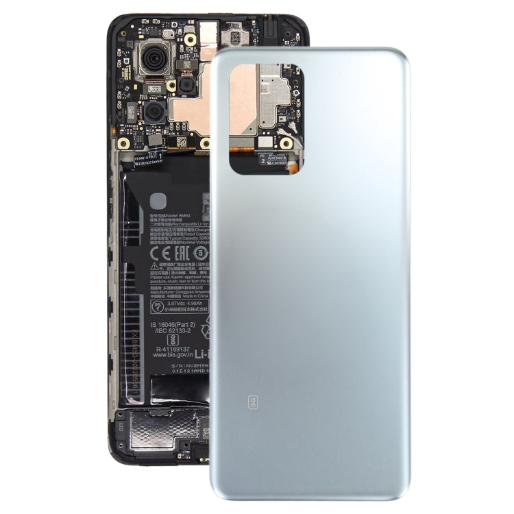 For Xiaomi Redmi Note 11T Pro / Note 11T Pro+ / Poco X4 GT Original Battery Back Cover(Silver) - Back Cover by PMC TechLife | Online Shopping South Africa | PMC TechLife | Buy Now Pay Later Mobicred