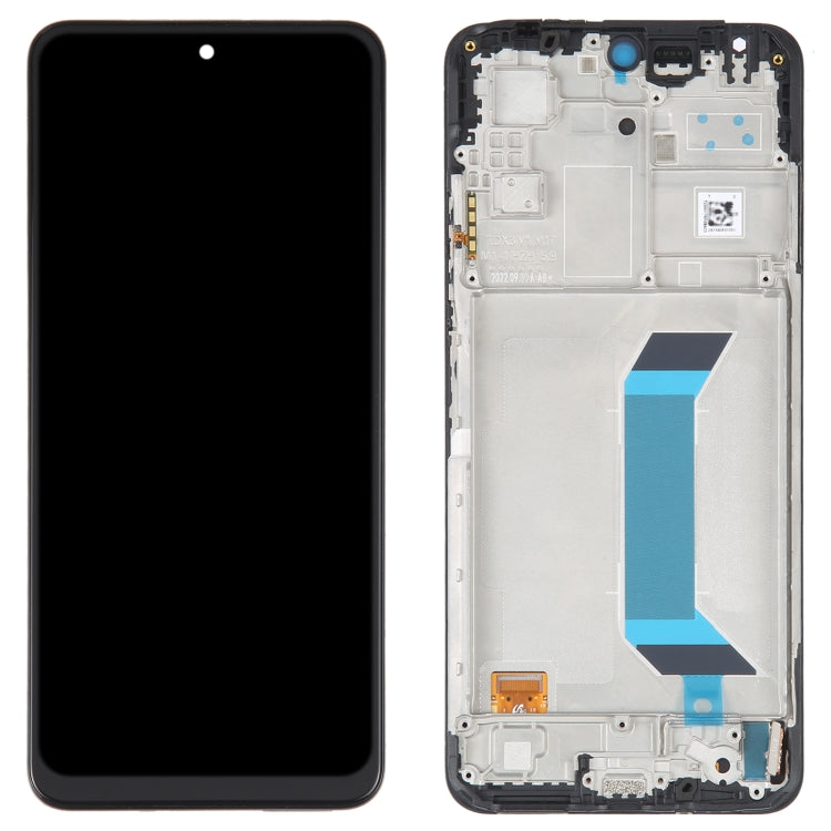 AMOLED Original LCD Screen For Xiaomi Redmi Note 12 China / Note 12 5G / Poco X5  Digitizer Full Assembly with Frame(Black) - free shipping - PMC TechLife - Order now!
