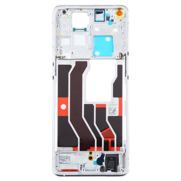 For OPPO Find X3 Original Front Housing LCD Frame Bezel Plate (Silver) - Frame Bezel Plate by PMC TechLife | Online Shopping South Africa | PMC TechLife